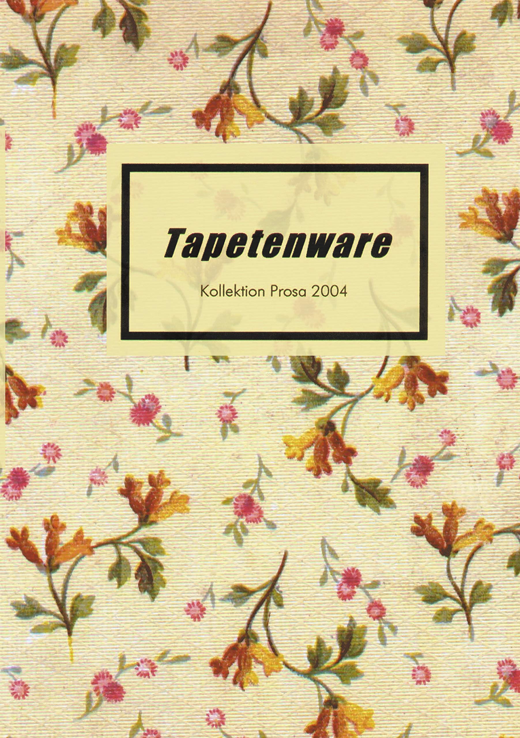 Product Image: Tapetenware: Kollektion Prosa 2004