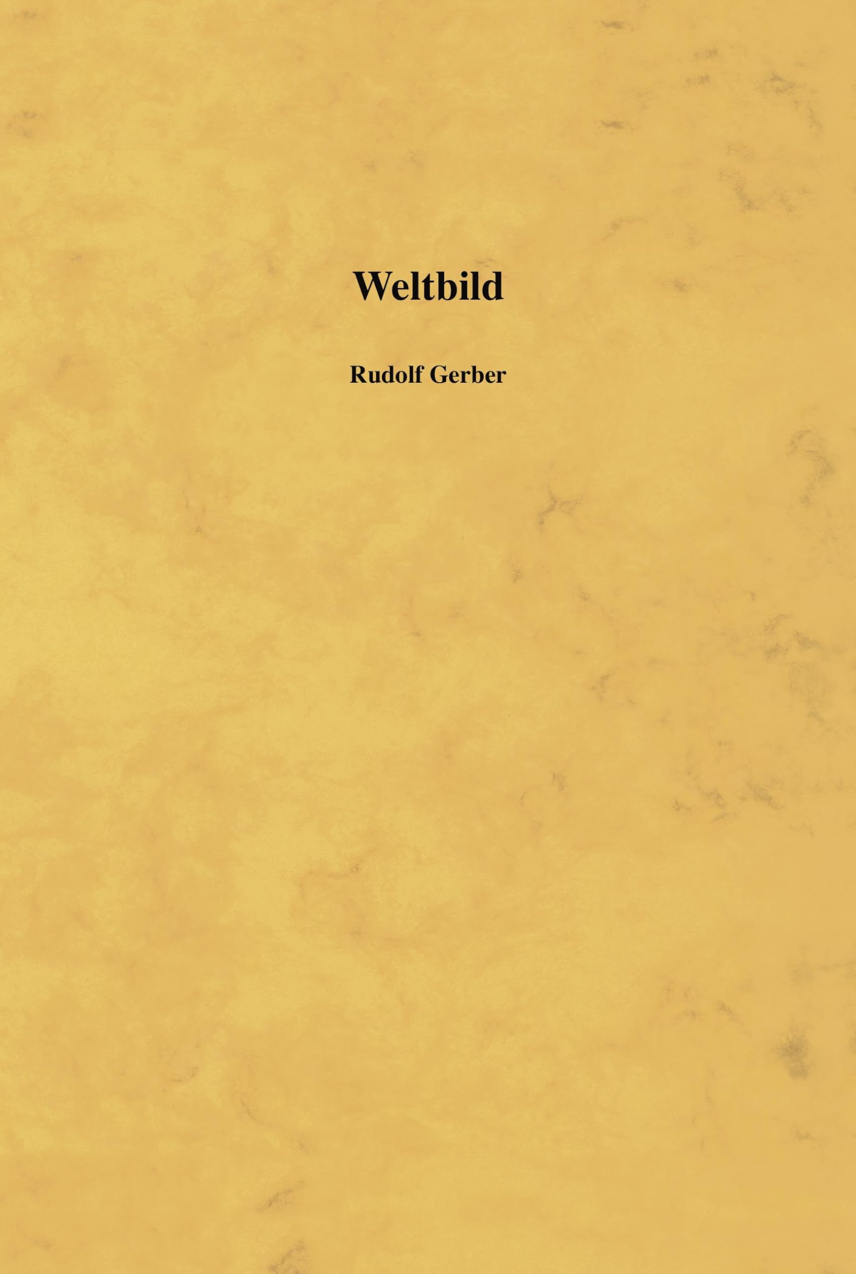 Weltbild Philosophy