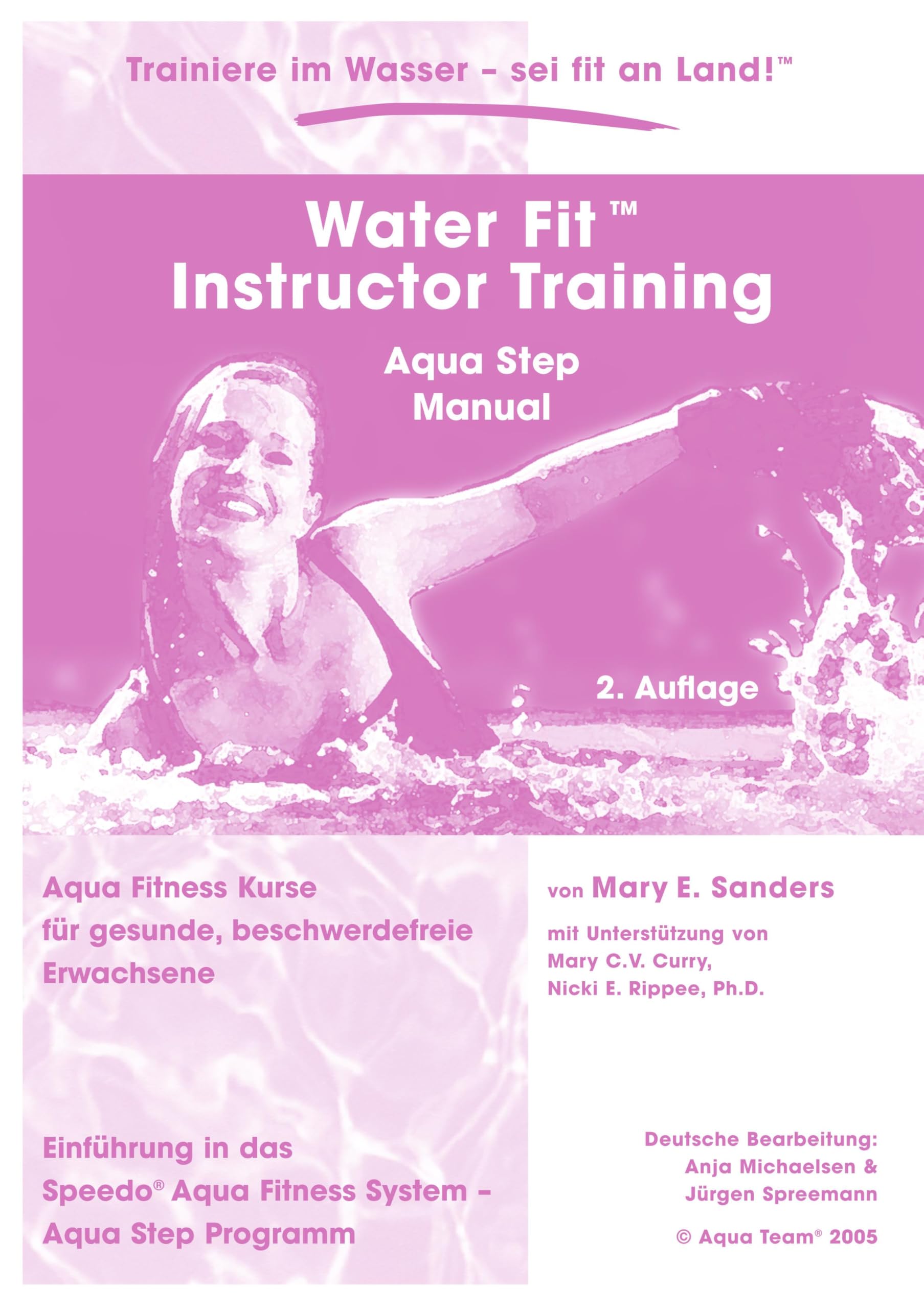 Product Image: Water Fit Instructor Training - Aqua Step Manual