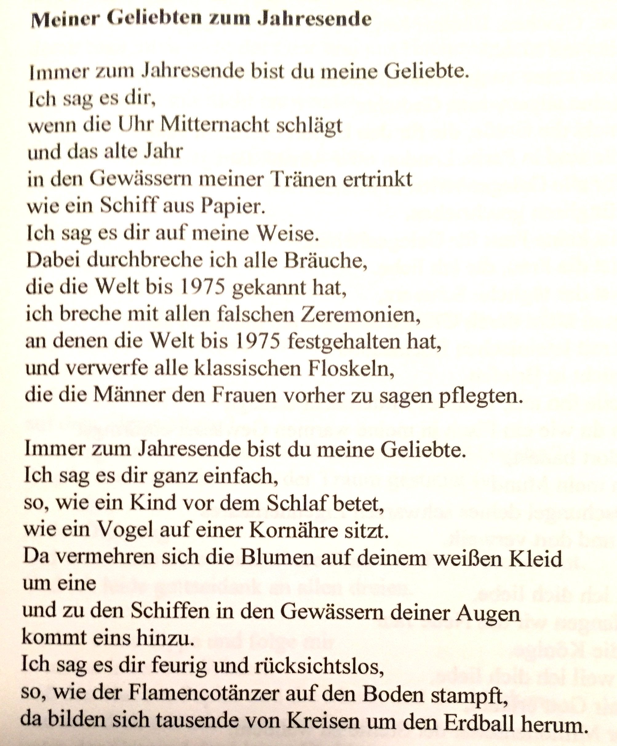 Nach Deinen Augen gehen die Uhren der Welt. Gedichte I Books