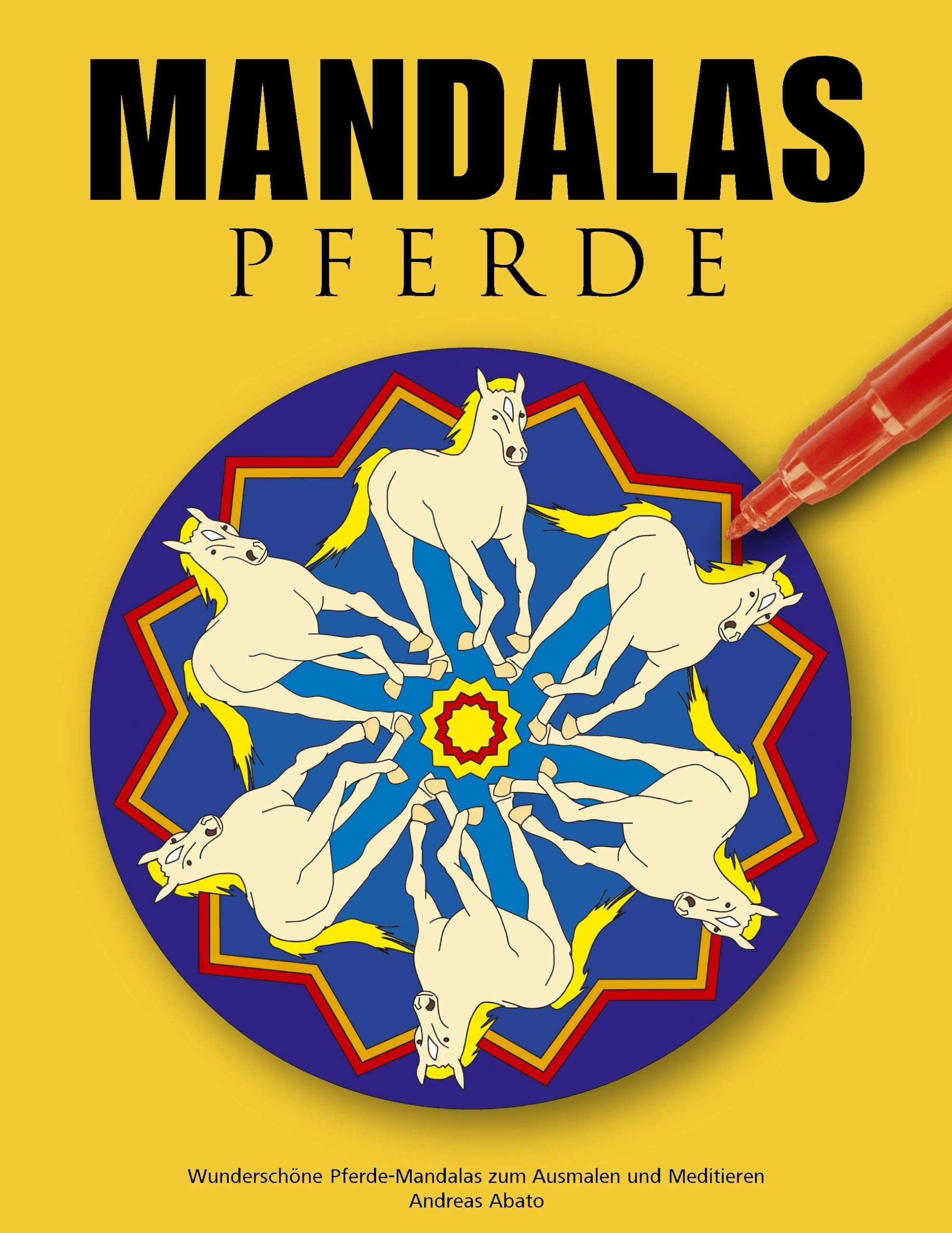 Mandalas Pferde: Wunderschöne Pferde-Mandalas zum Ausmalen und Meditieren Film, Art & Culture