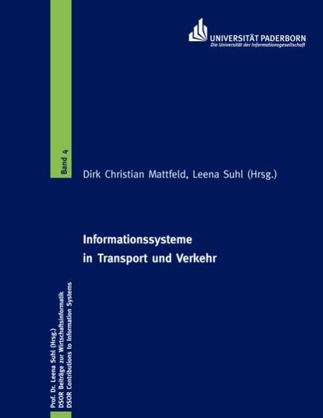 Informationssysteme in Transport und Verkehr Computer Science