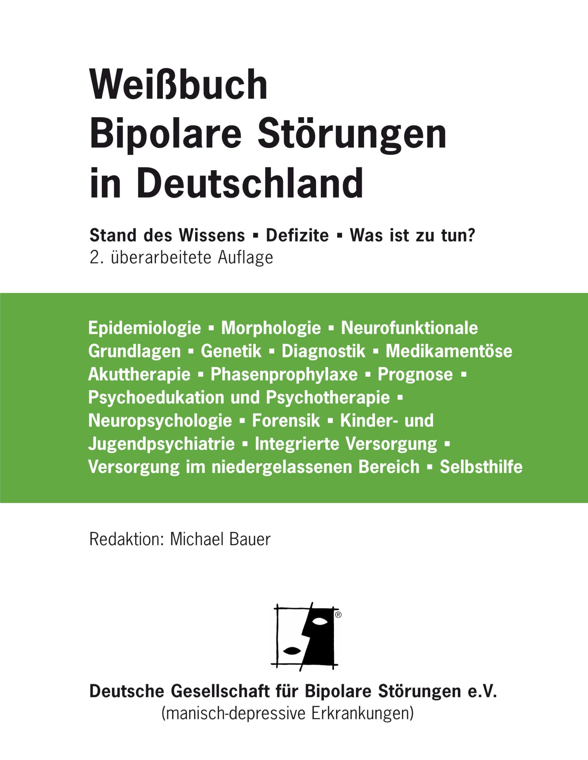 Weißbuch Bipolare Störungen in Deutschland Medicine