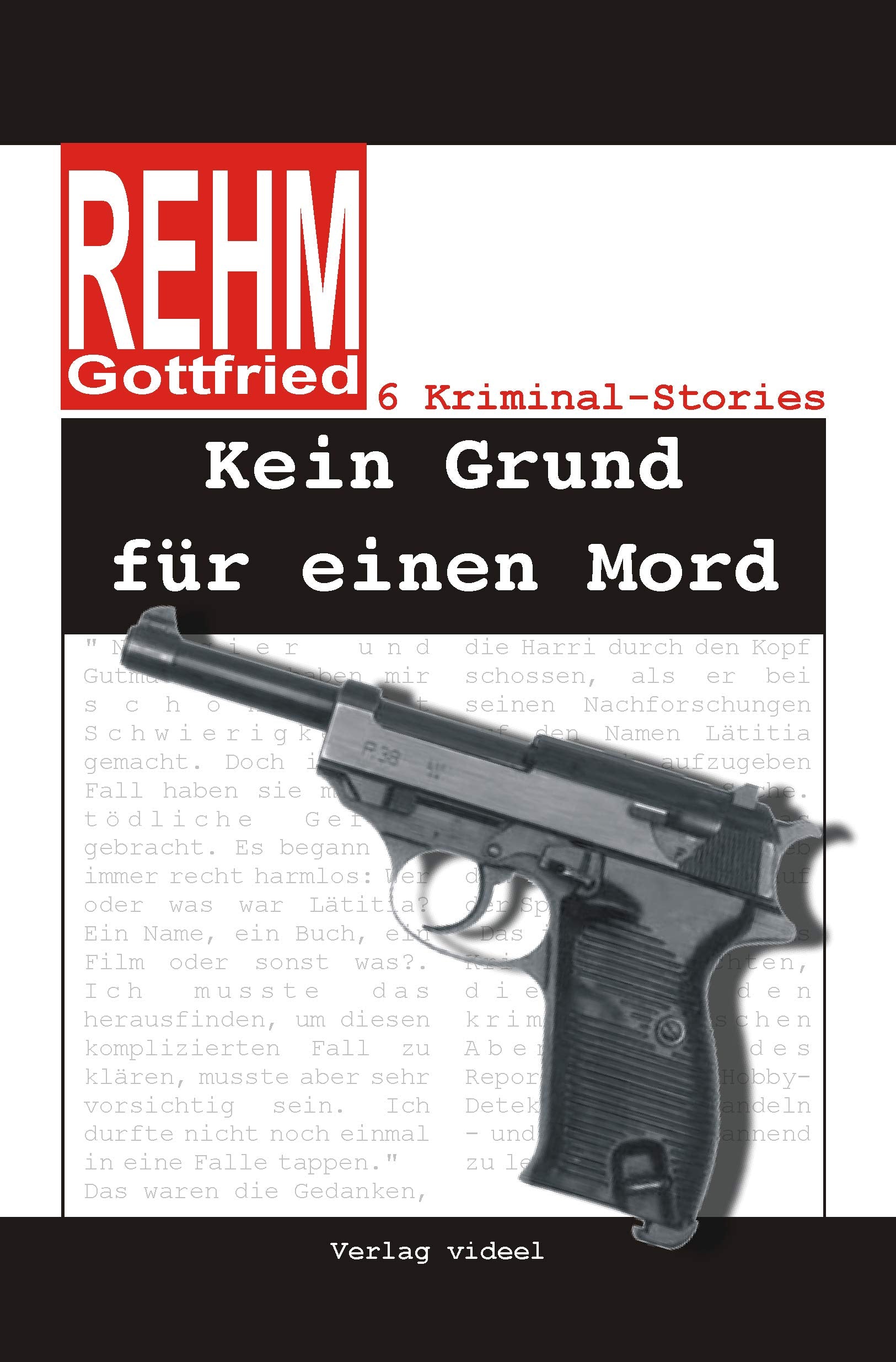 Kein Grund für einen Mord: 6 Kriminal-Stories Contemporary literature