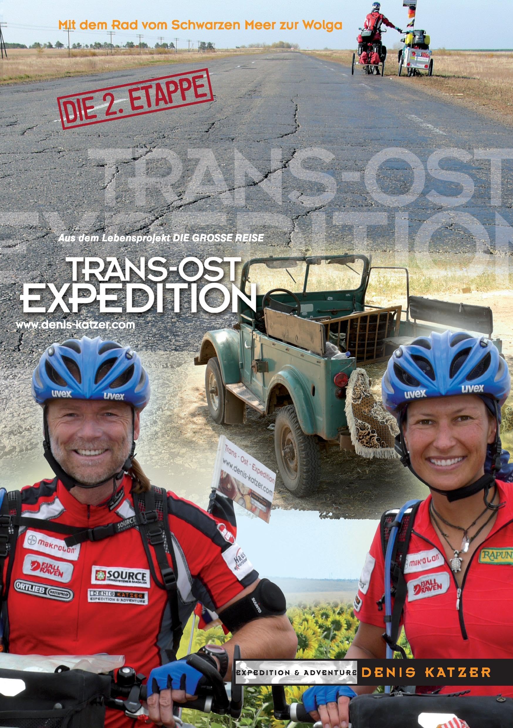 Trans-Ost-Expedition - Die 2. Etappe: Mit dem Rad vom schwarzen Meer zur Wolga Leisure, Home & Garden