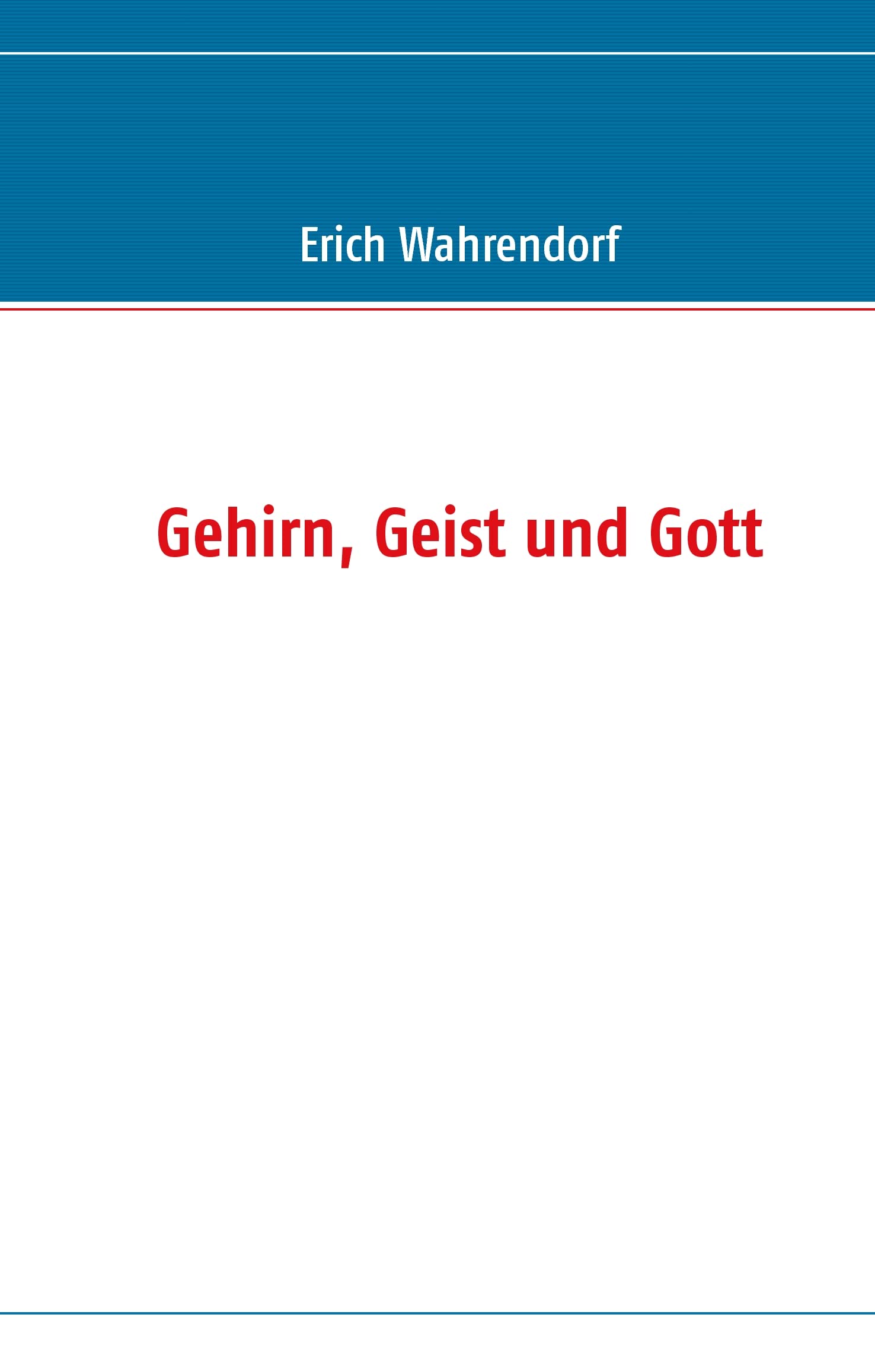 Product Image: Gehirn, Geist und Gott