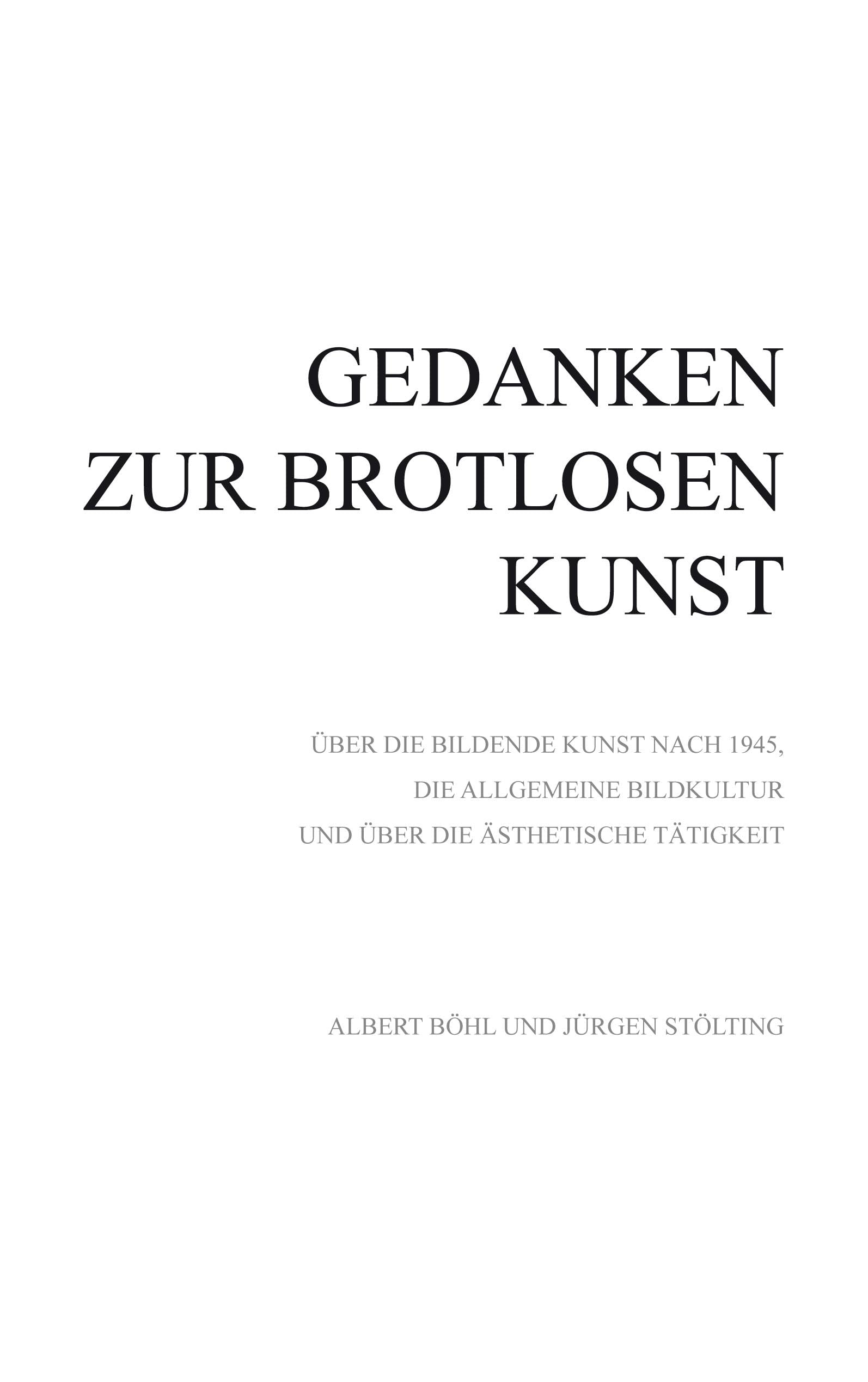 Gedanken zur Brotlosen Kunst Film, Art & Culture