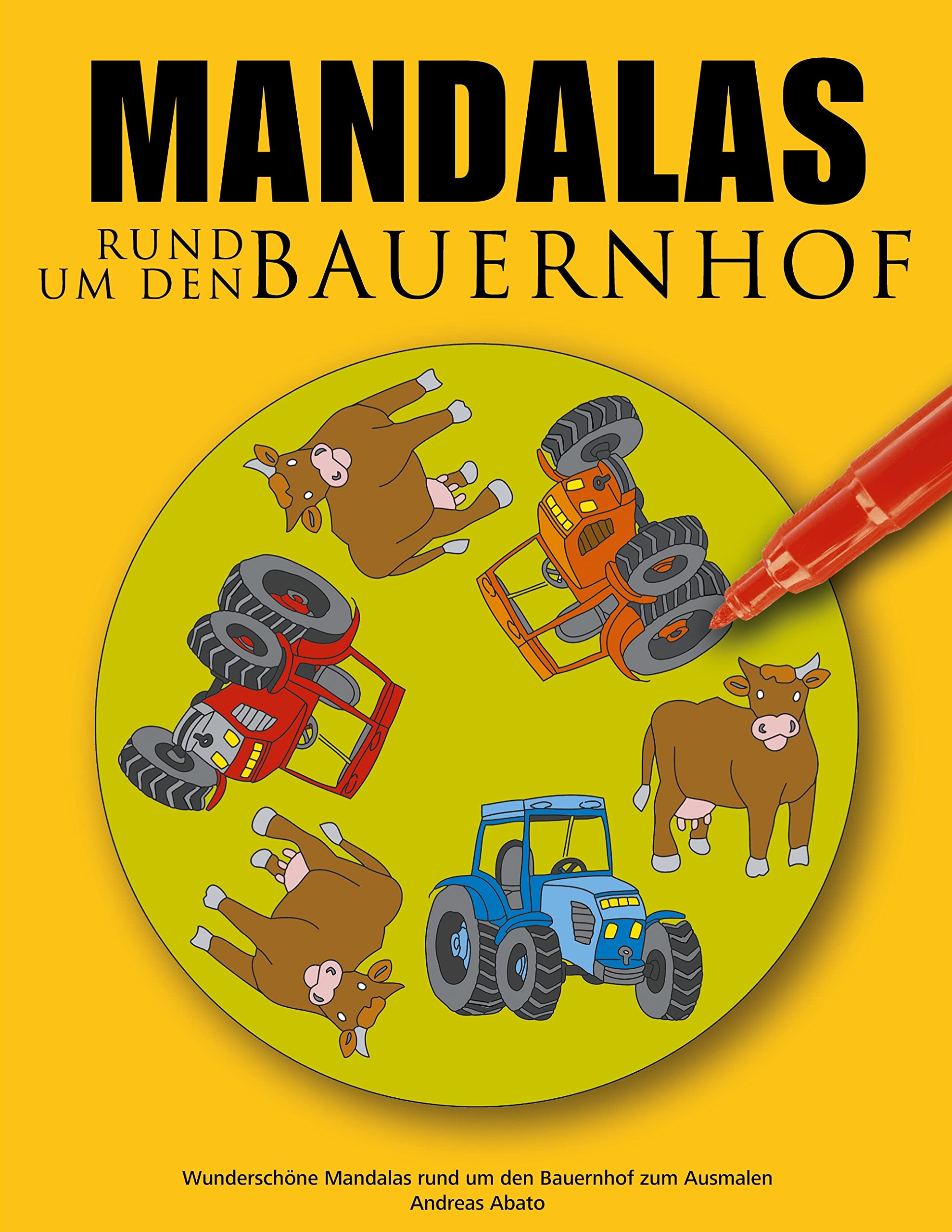 Mandalas rund um den Bauernhof: Wunderschöne Mandalas rund um den Bauernhof zum Ausmalen Film, Art & Culture