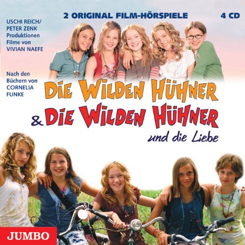 Wilde Hühner,4 Audio-CDs: Die Wilden Hühner & Die Wilden Hühner und die Liebe. 2 Original Film-Hörspiele Novels & Short Stories