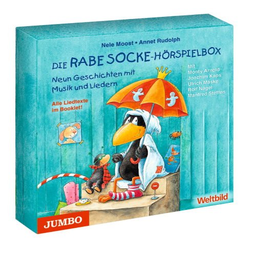 Die Rabe Socke Hörspielbox. 3 CDs mit 9 Geschichten mit Musik und Liedern (Alles wieder gut! + Macht ja nix! + Alles echt wahr! + Schwein gehabt! + Alles verzankt! + Alles zu voll! + Alles getröstet! + Alles in Ordnung! + Alles gelernt!) Books