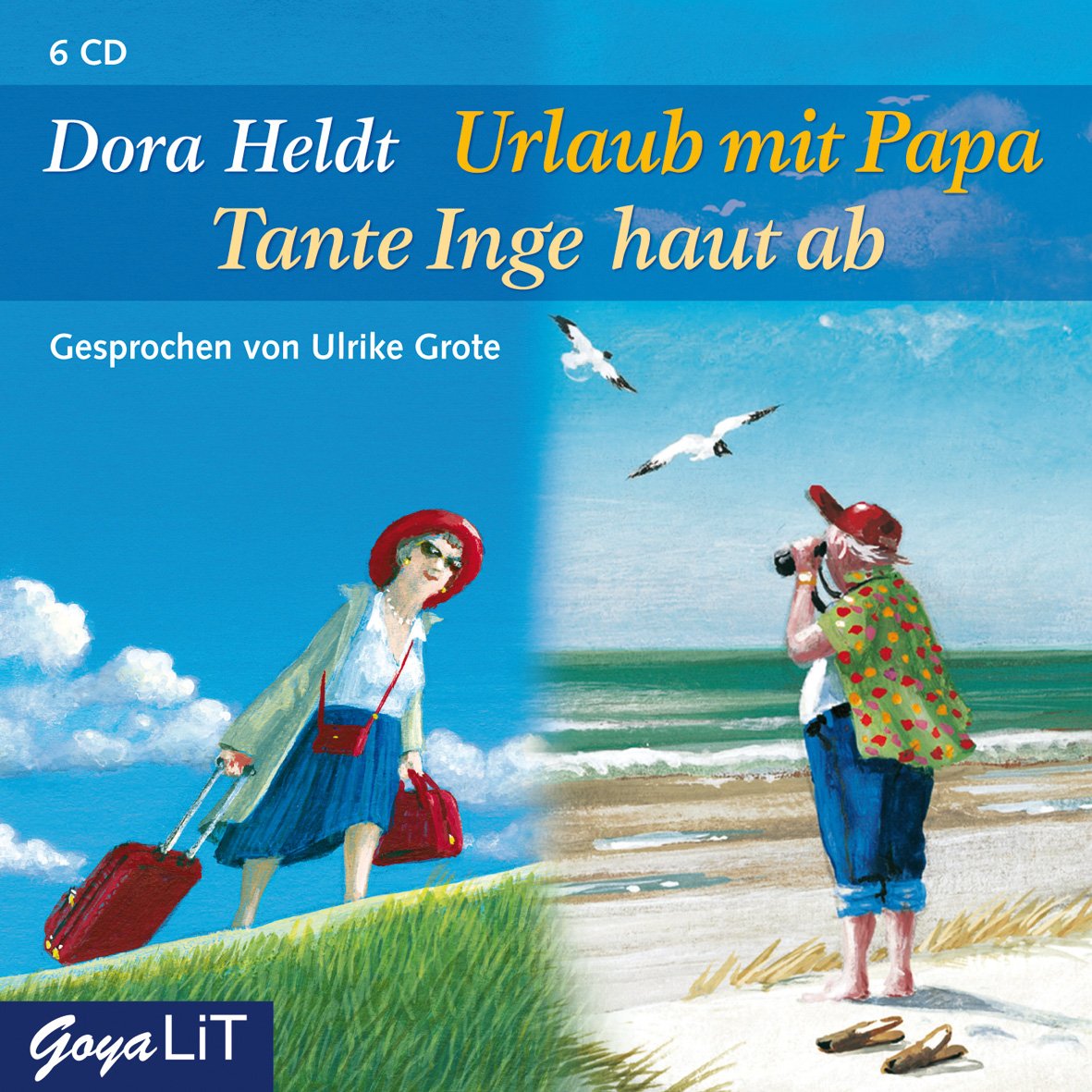 Hörbuch-Box Dora Heldt - Urlaub mit Papa - Tante Inge haut ab Contemporary literature