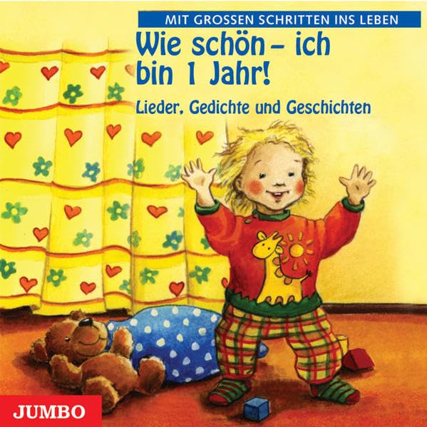 Wie schön - ich bin 1 Jahr. CD: Lieder, Kniereiter und Fingerspiele Children's books