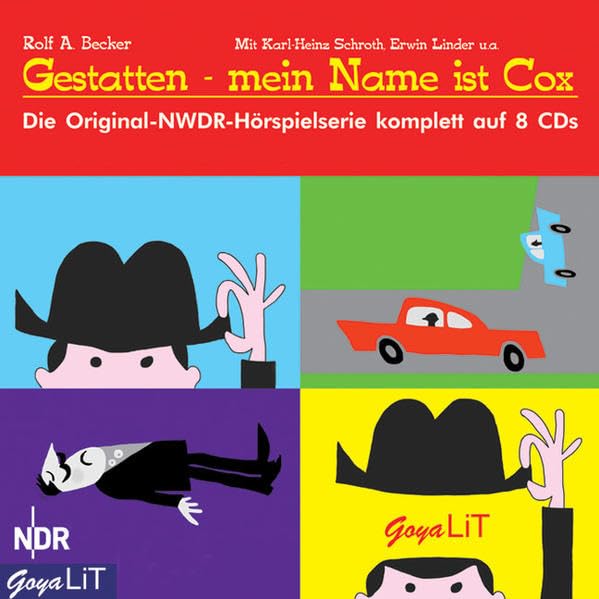 Gestatten, mein Name ist Cox! Die original-NWDR-Hörspielserie komplett auf 8 CDs Contemporary literature