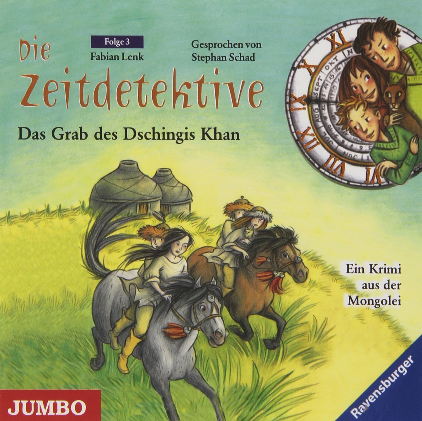 Die Zeitdetektive 03: Das Grab des Dschingis Khan Novels & Short Stories