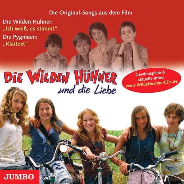 Die Wilden Hühner und die Liebe, Single, Audio-CD: Der Original Titelsong zum Film Film, Art & Culture