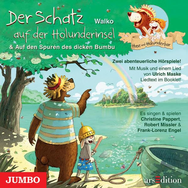 Hase und Holunderbär. Der Schatz auf der Holunderinsel + Auf den Spuren des dicken Bumbu Novels & Short Stories