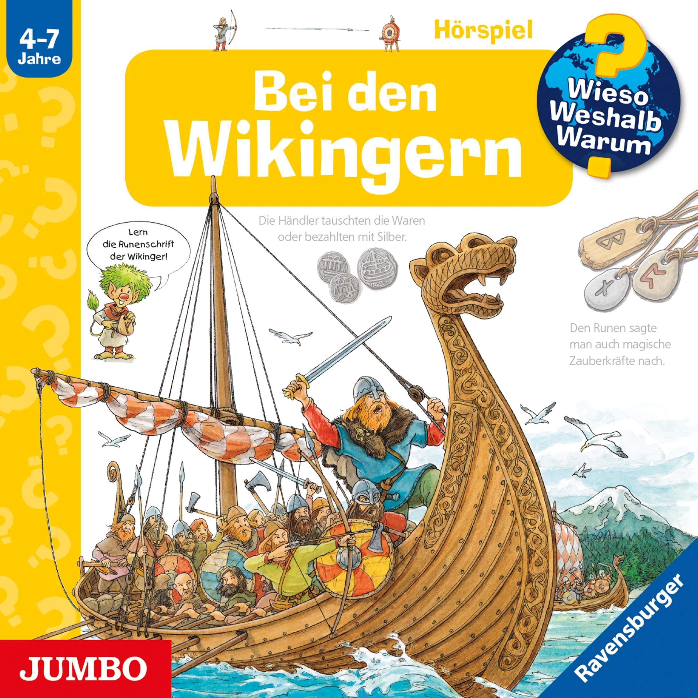 Wieso? Weshalb? Warum? Bei den Wikingern Children & Young People Audio Books