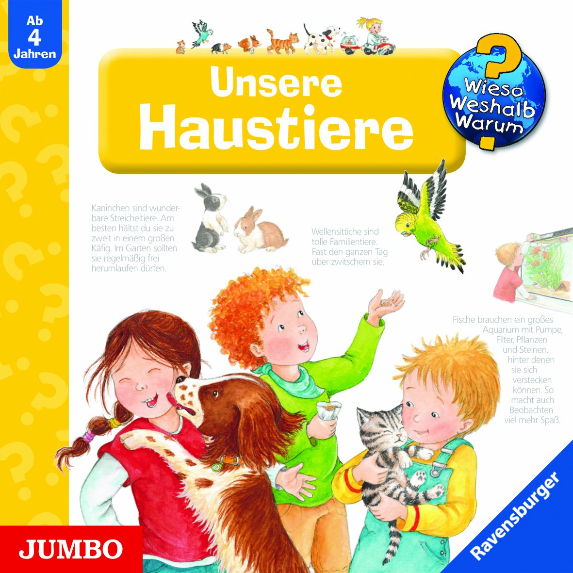 Wieso? Weshalb? Warum? Unsere Haustiere Non-fiction books for kids