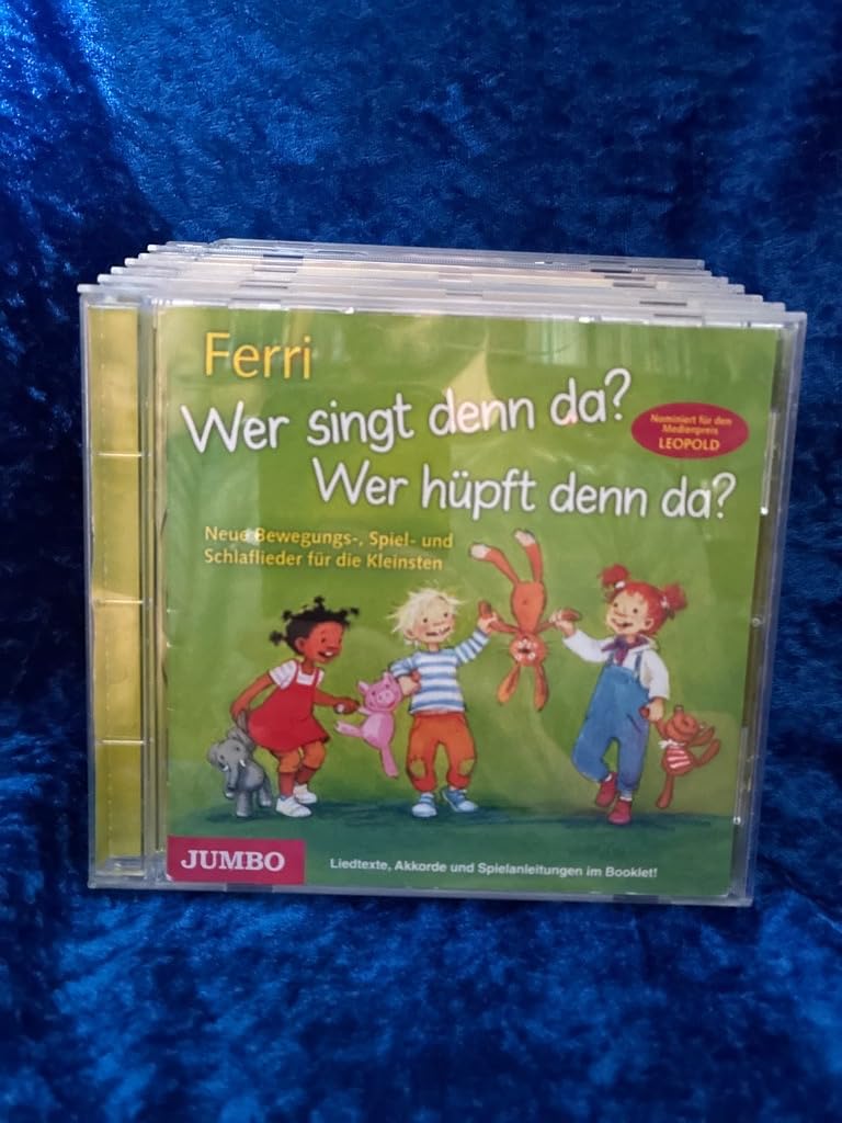 Wer singt denn da? Wer hüpft denn da?: Neue Bewegungs-, Spiel- und Schlaflieder für die Kleinsten Non-fiction