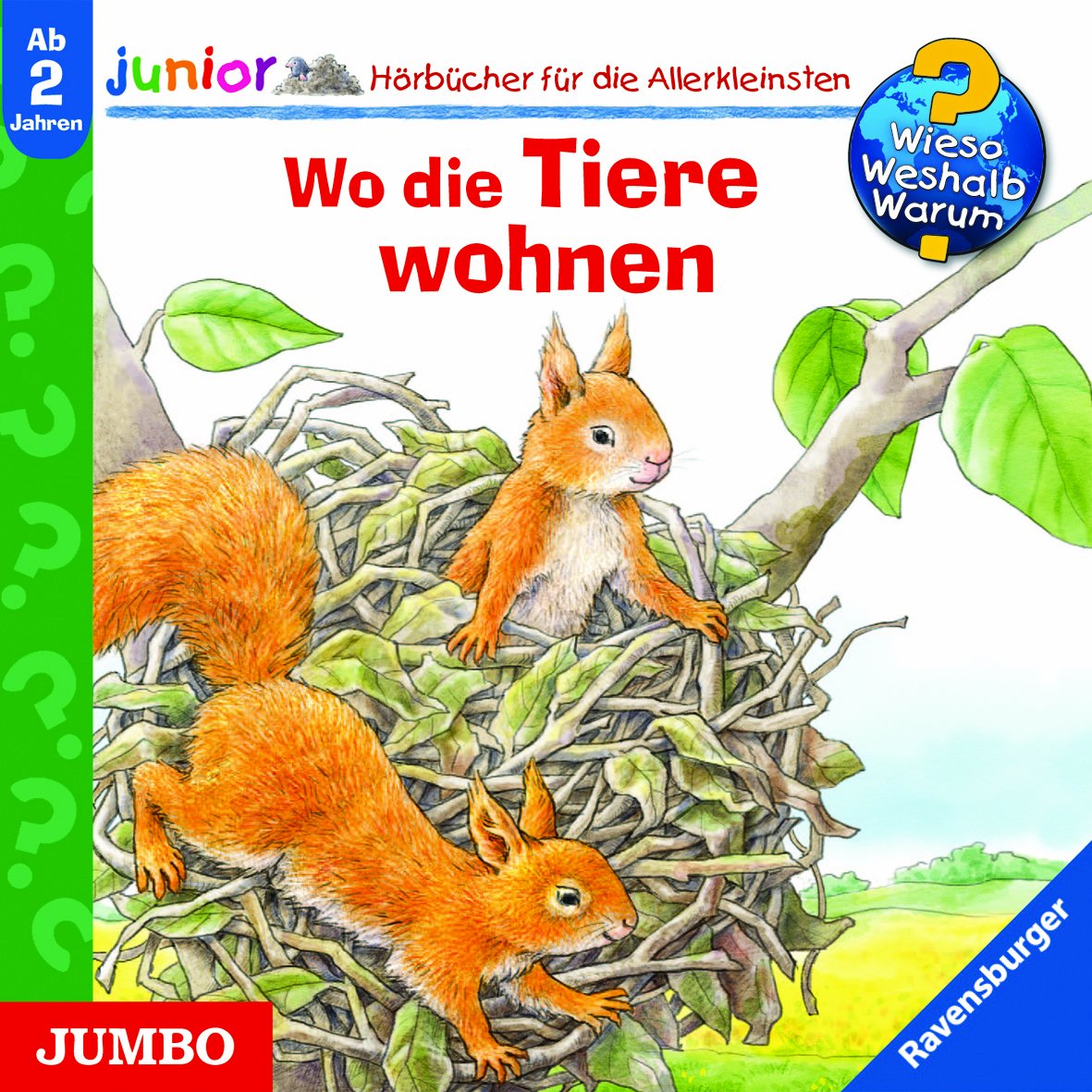 Wieso? Weshalb? Warum? - junior. Wo die Tiere wohnen cd