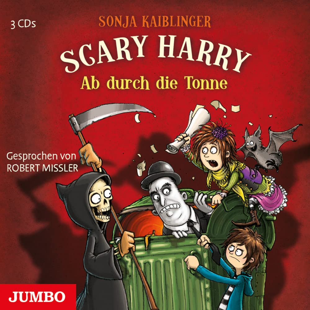Scary Harry 04. Ab durch die Tonne. 3 CD's Novels & Short Stories