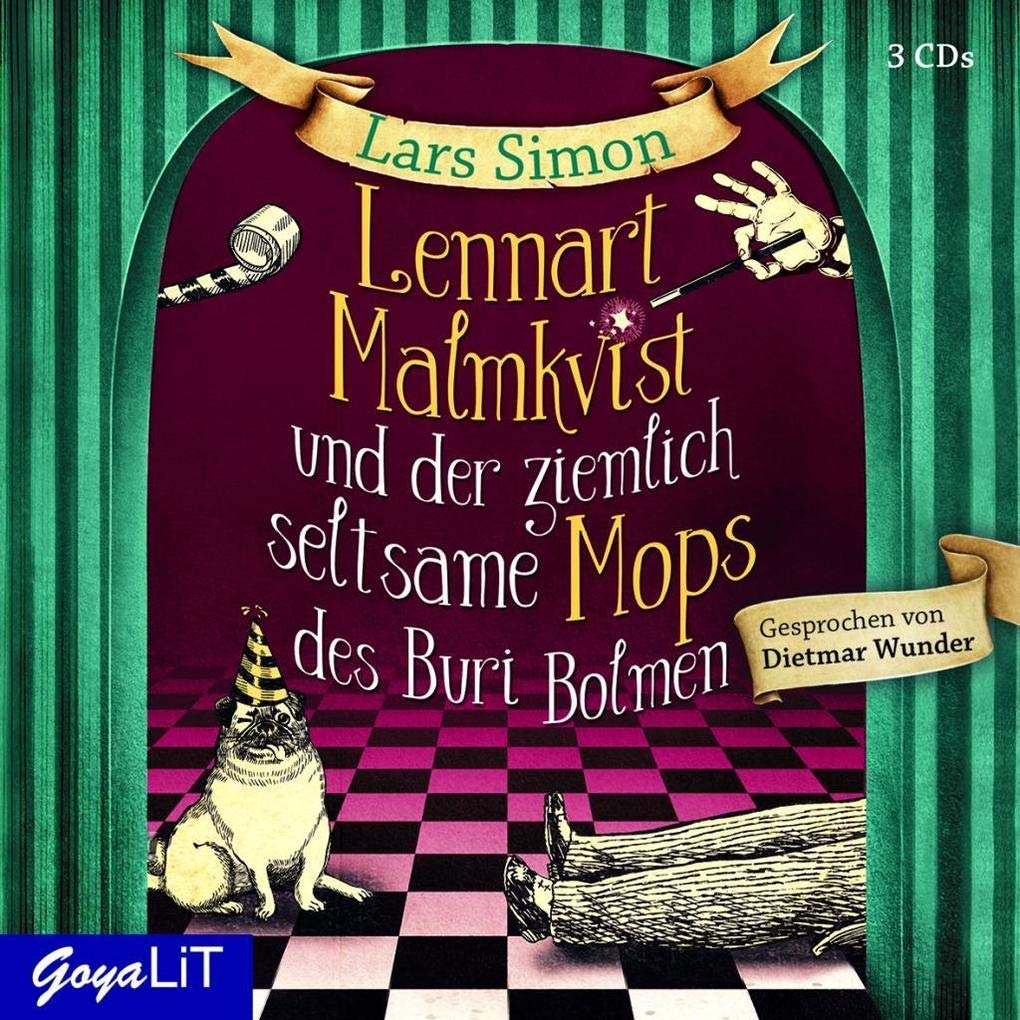 Lennart Malmkvist und der ziemlich seltsame Mops des Buri Bolmen: Lesung Contemporary literature