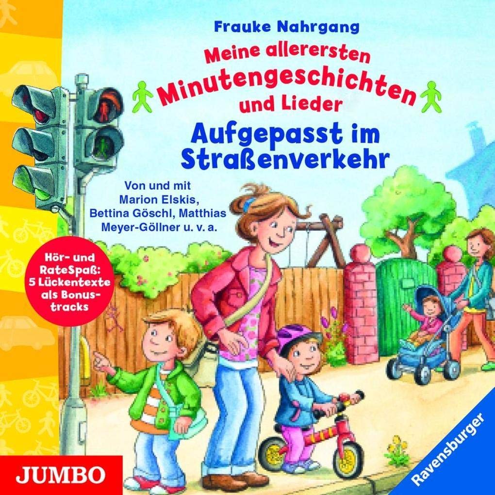 Meine allerersten Minutengeschichten und Lieder - Aufgepasst im Straßenverkehr cd