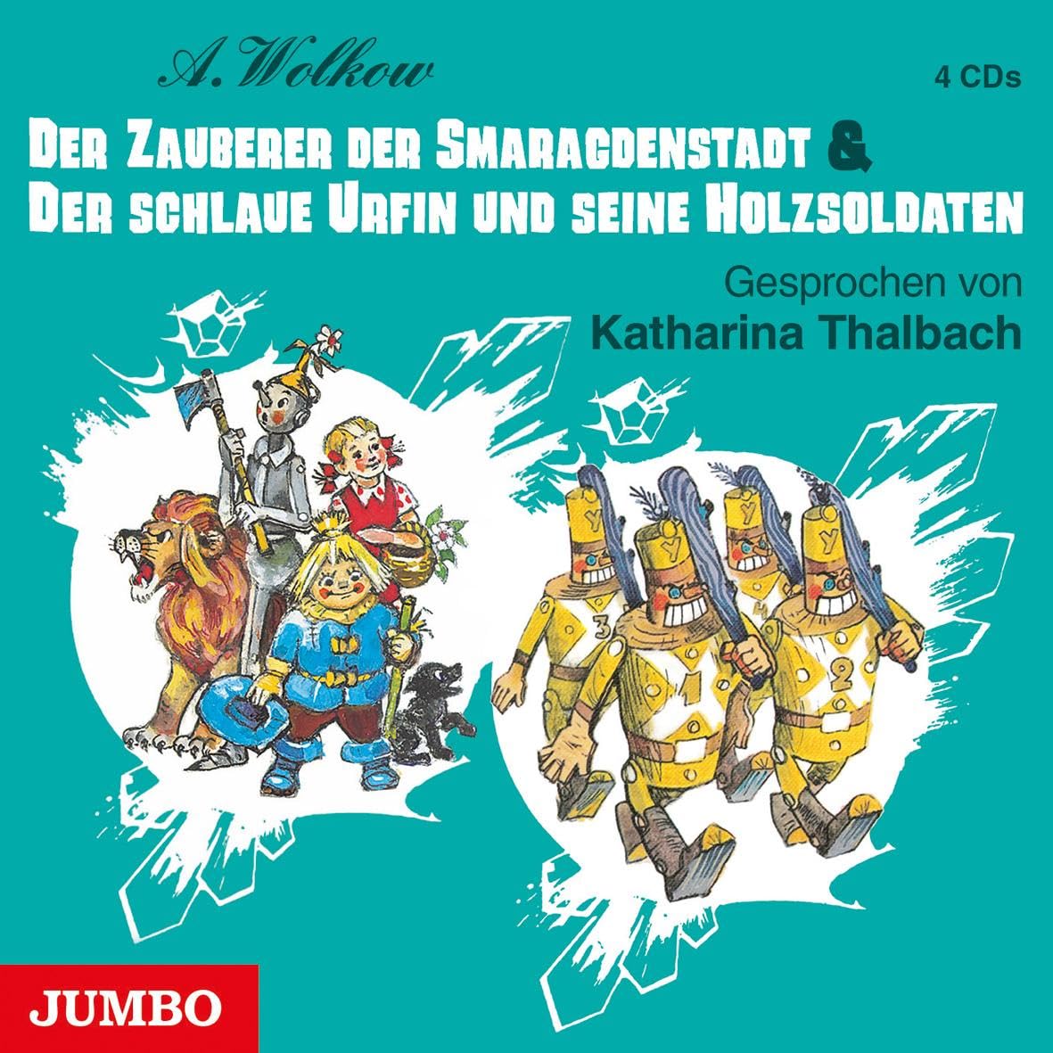 Der Zauberer der Smaragdenstadt & Der schlaue Urfin und seine Holzsoldaten: Lesung (Alexander Wolkow Märchenreihe) Fairy Tales & Legends