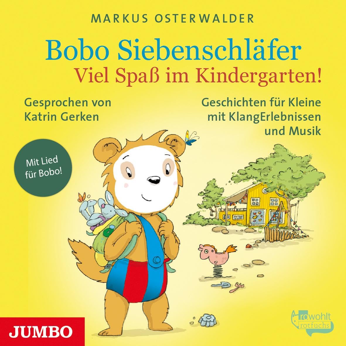 Bobo Siebenschläfer. Viel Spaß im Kindergarten!: CD Standard Audio Format, Lesung Children's books