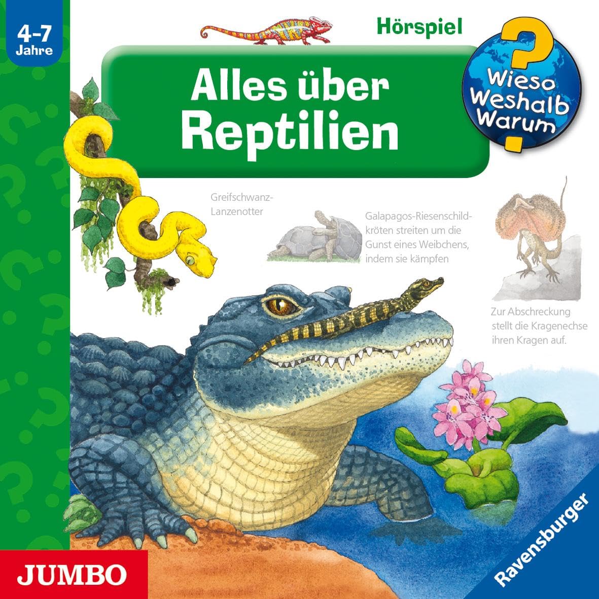 Wieso? Weshalb? Warum? Alles über Reptilien: CD Standard Audio Format, Hörspiel Non-fiction