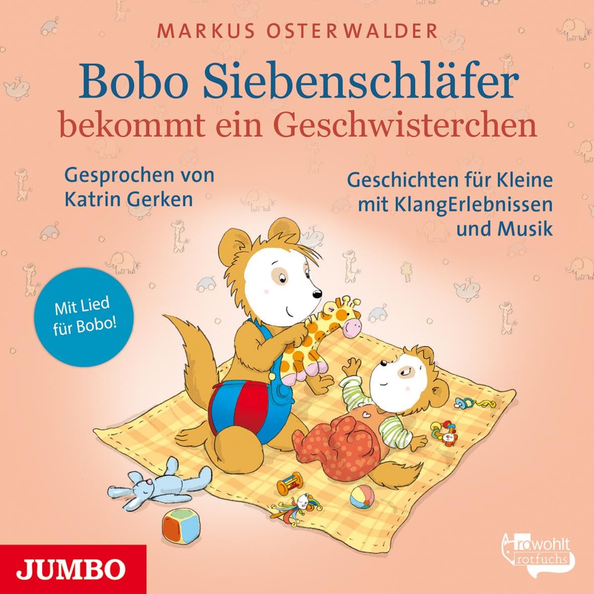 Bobo Siebenschläfer bekommt ein Geschwisterchen: CD Standard Audio Format, Lesung Children's books