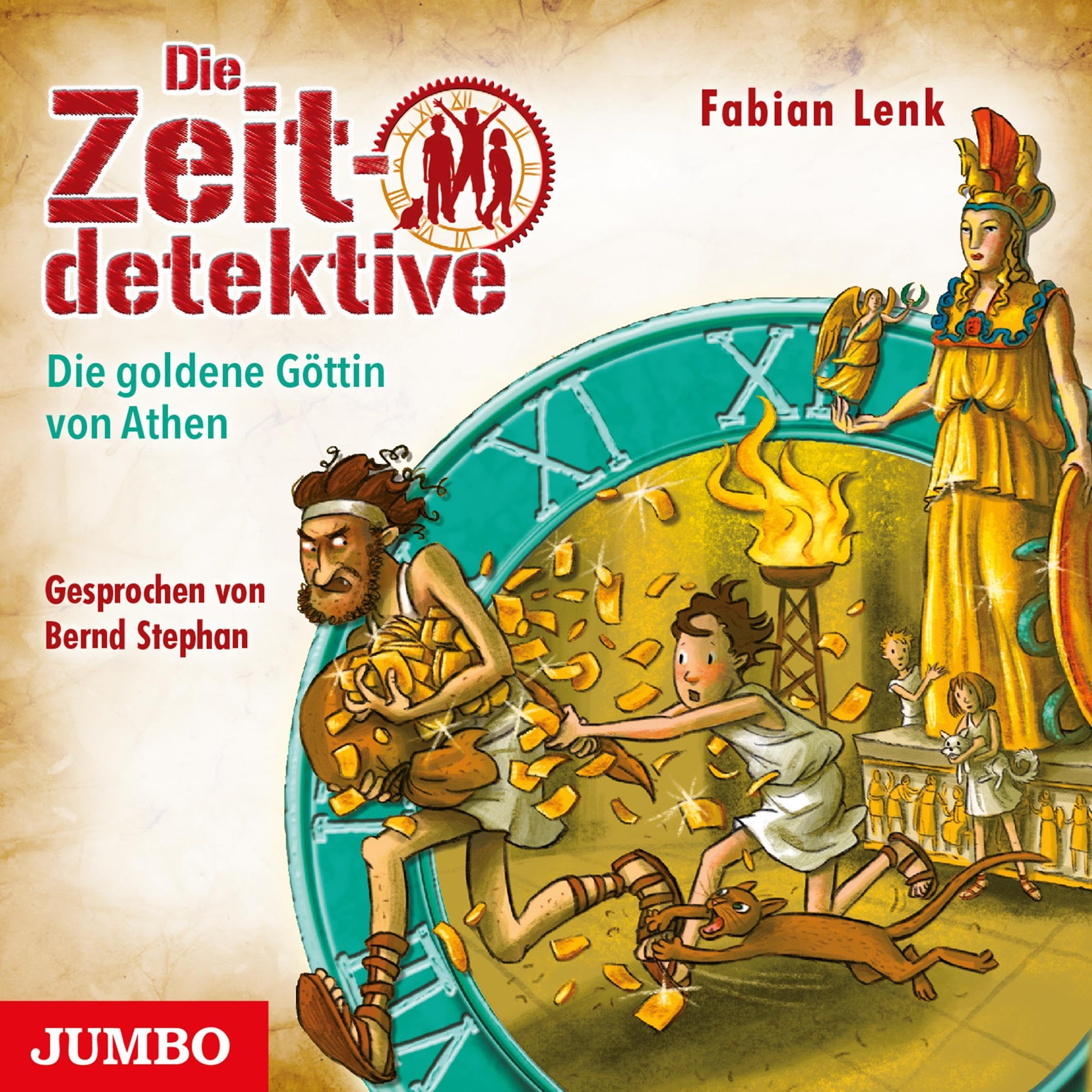 Die Zeitdetektive. Die goldene Göttin von Athen: CD Standard Audio Format, Lesung Politics & History