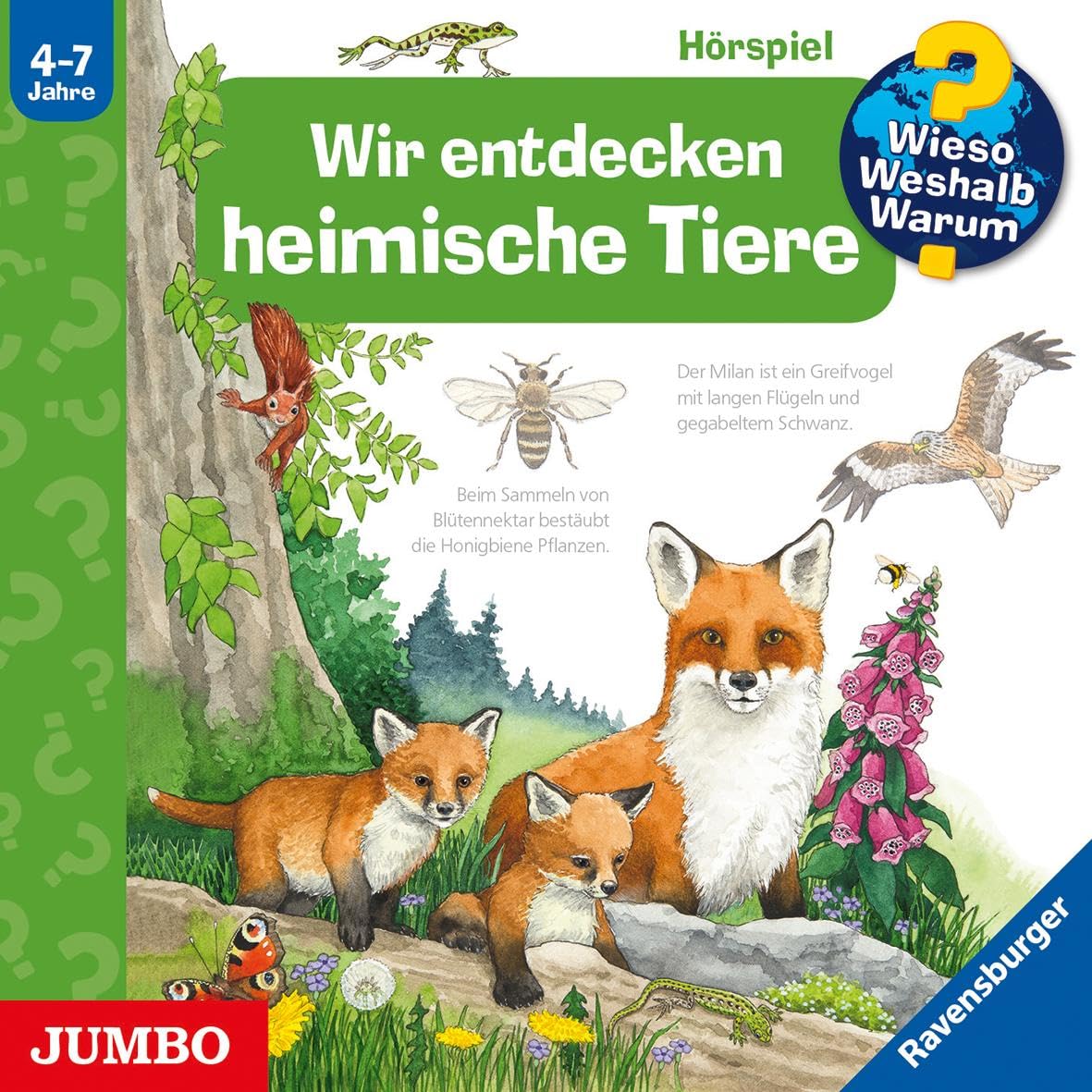 Wieso? Weshalb? Warum? Wir entdecken heimische Tiere: CD Standard Audio Format, Hörspiel Non-fiction