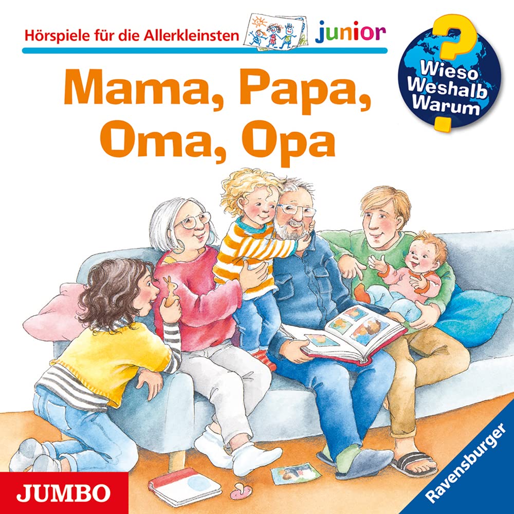 Wieso? Weshalb? Warum? junior. Mama, Papa, Oma, Opa: CD Standard Audio Format, Hörspiel Non-fiction