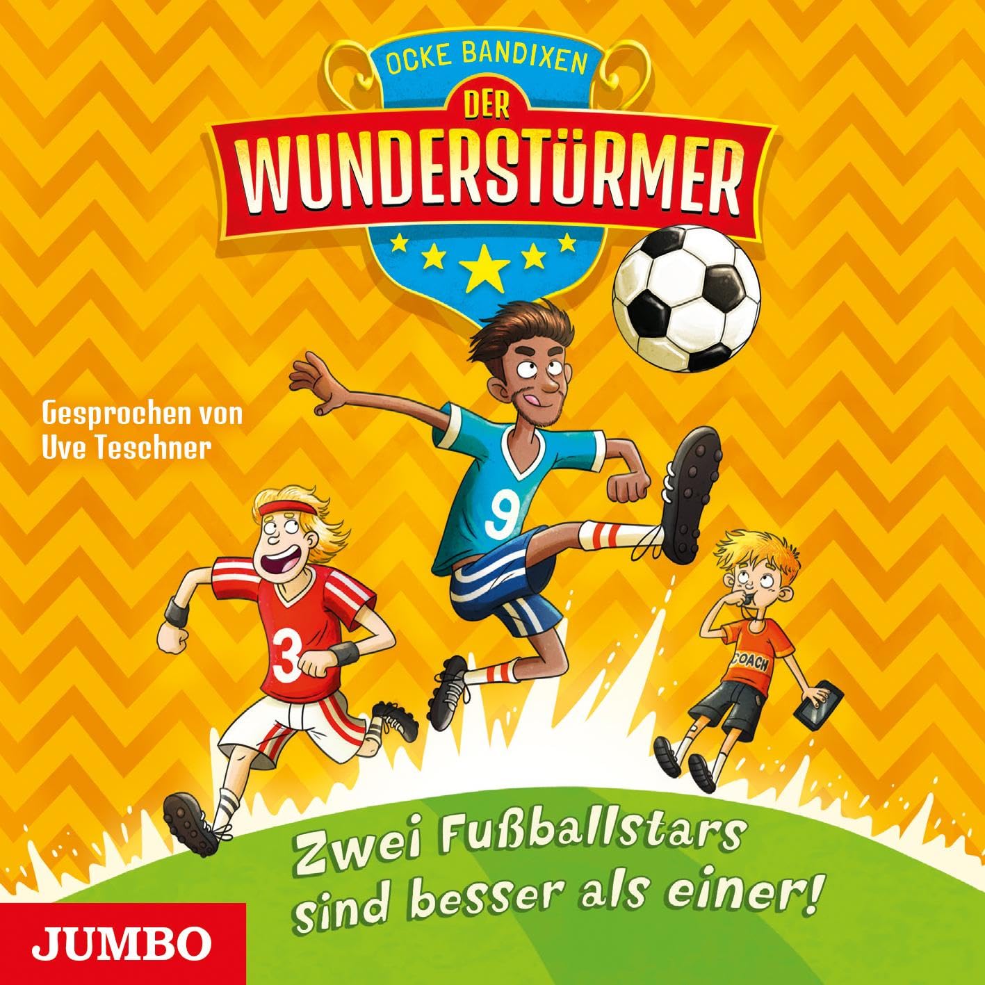Der Wunderstürmer. Zwei Fußballstars sind besser als einer! [2] cd