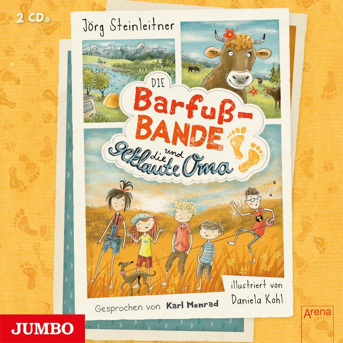 Die Barfuß-Bande und die geklaute Oma: CD Standard Audio Format, ungekürzte Lesung Novels & Short Stories