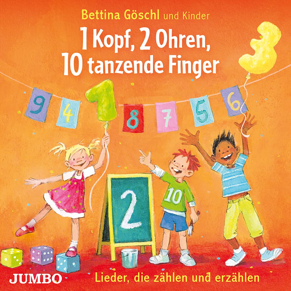 1 Kopf, 2 Ohren, 10 tanzende Finger. Lieder, die zählen und erzählen Non-fiction