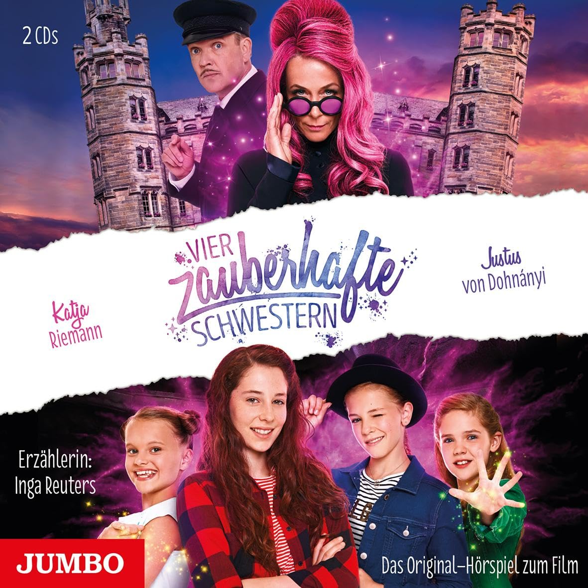 Vier zauberhafte Schwestern. Das Original-Hörspiel zum Film: CD Standard Audio Format, Hörspiel Novels & Short Stories