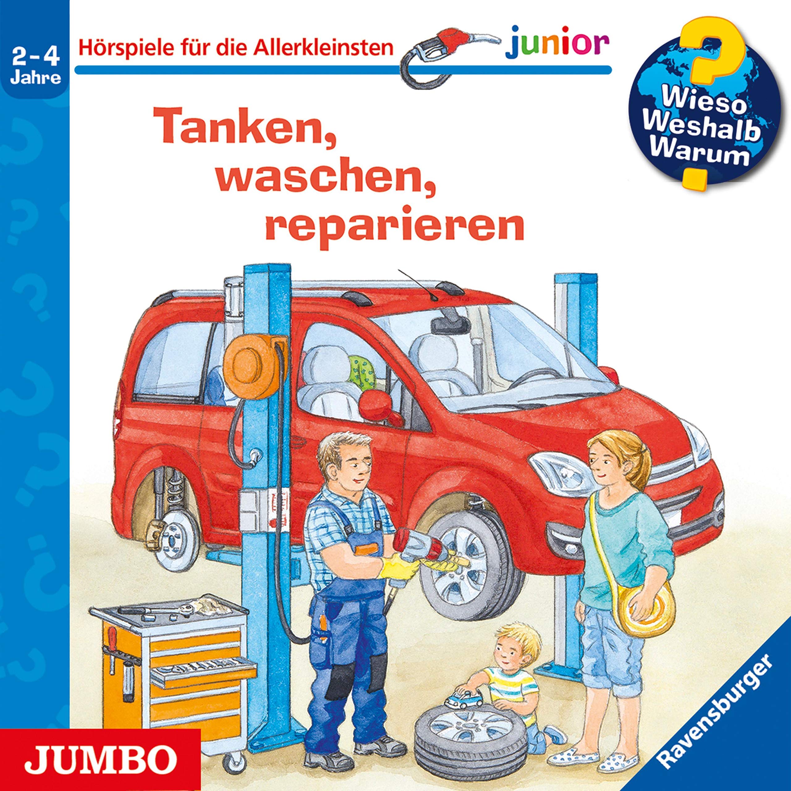 Wieso? Weshalb? Warum? junior. Tanken, waschen, reparieren Non-fiction