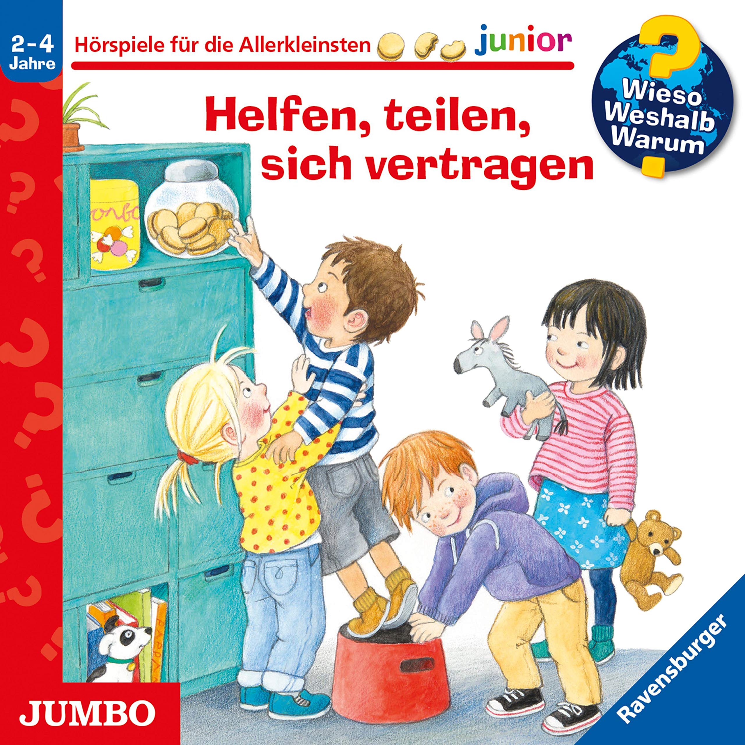 Wieso? Weshalb? Warum? junior. Helfen, teilen, sich vertragen: CD Standard Audio Format, Hörspiel Non-fiction