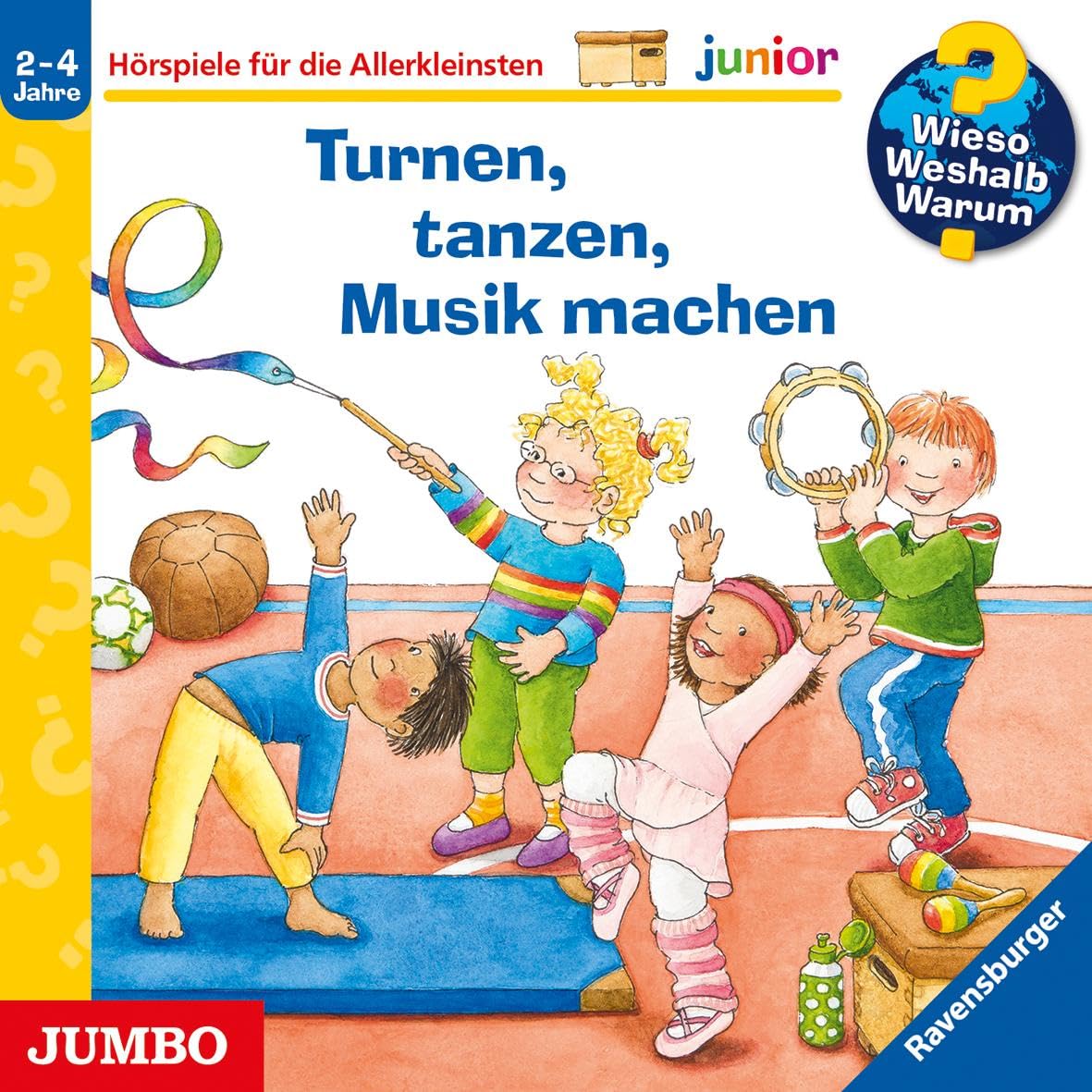 Wieso? Weshalb? Warum? junior. Turnen, tanzen, Musik machen: CD Standard Audio Format, Hörspiel Health, Nutrition & Fitness