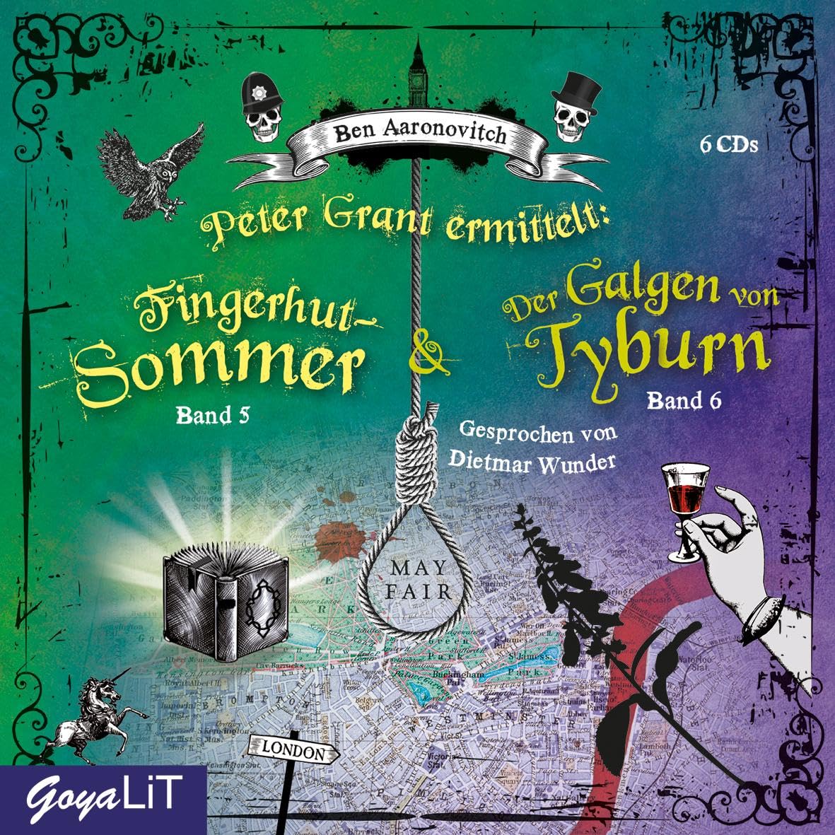 Peter Grant ermittelt: Fingerhut-Sommer / Der Galgen von Tyburn : CD Standard Audio Format, Lesung Contemporary literature