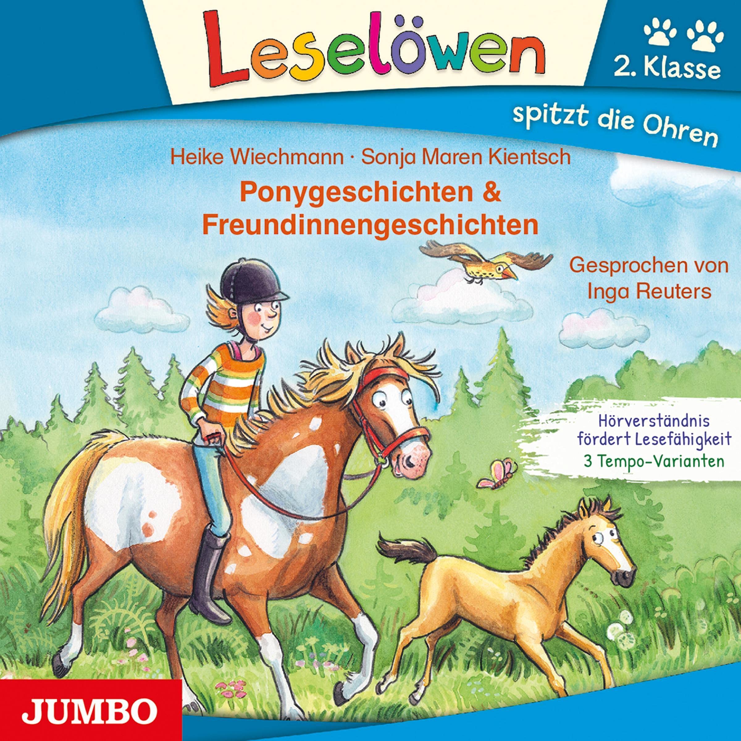 Ponygeschichten & Freundinnengeschichten: CD Standard Audio Format, Lesung (Leselöwen) Novels & Short Stories