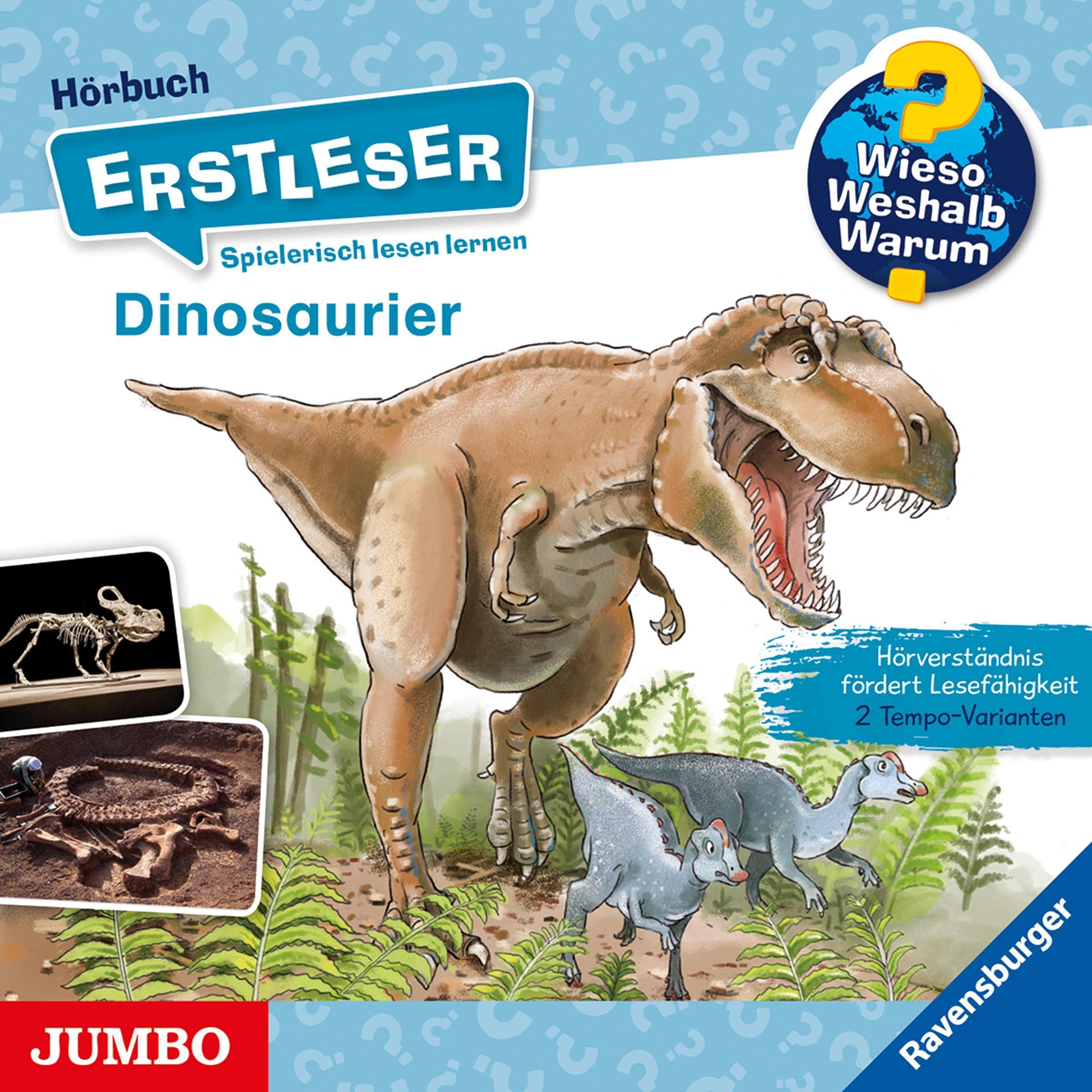 Wieso? Weshalb? Warum? Erstleser Dinosaurier: CD Standard Audio Format, Lesung Novels & Short Stories