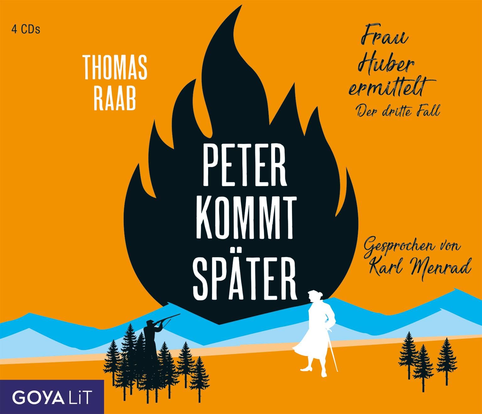 Peter kommt später. Frau Huber ermittelt. Der dritte Fall: Lesung Contemporary literature