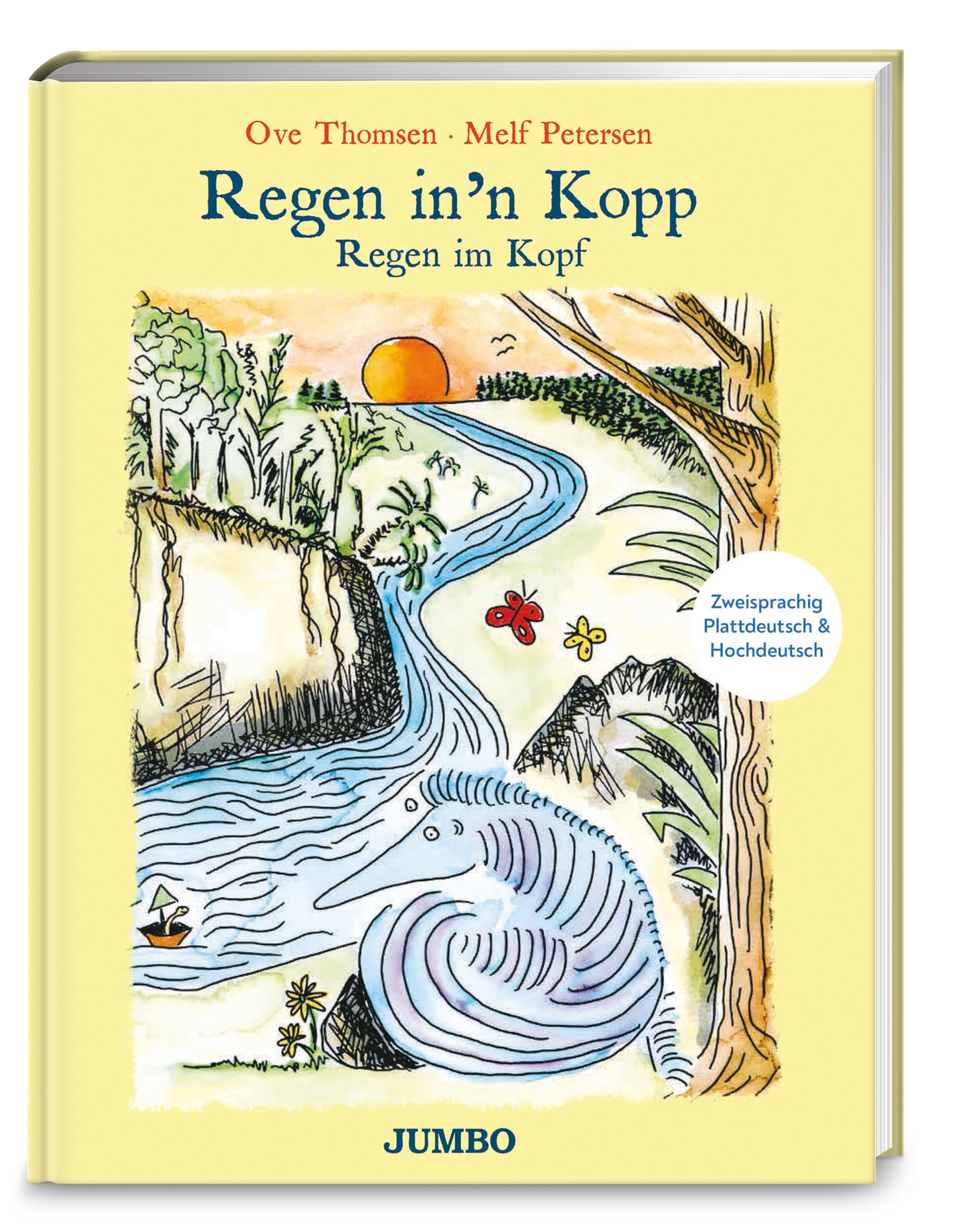 Regen im Kopf. Regen in'n Kopp (Jumbo op platt) Health, Nutrition & Fitness