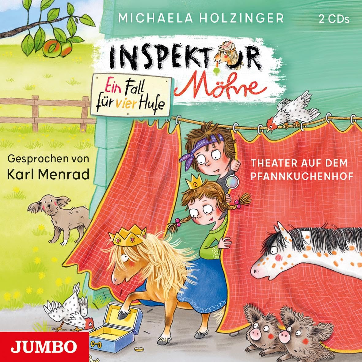 Inspektor Möhre. Ein Fall für vier Hufe. Theater auf dem Pfannkuchenhof Novels & Short Stories