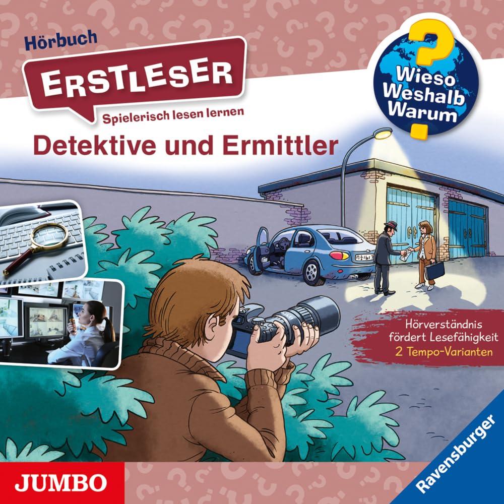 Wieso? Weshalb? Warum? Erstleser. Detektive und Ermittler Children's books