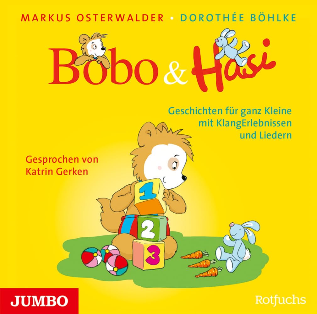 Bobo und Hasi. Geschichten für ganz Kleine mit KlangErlebnissen und Liedern cd