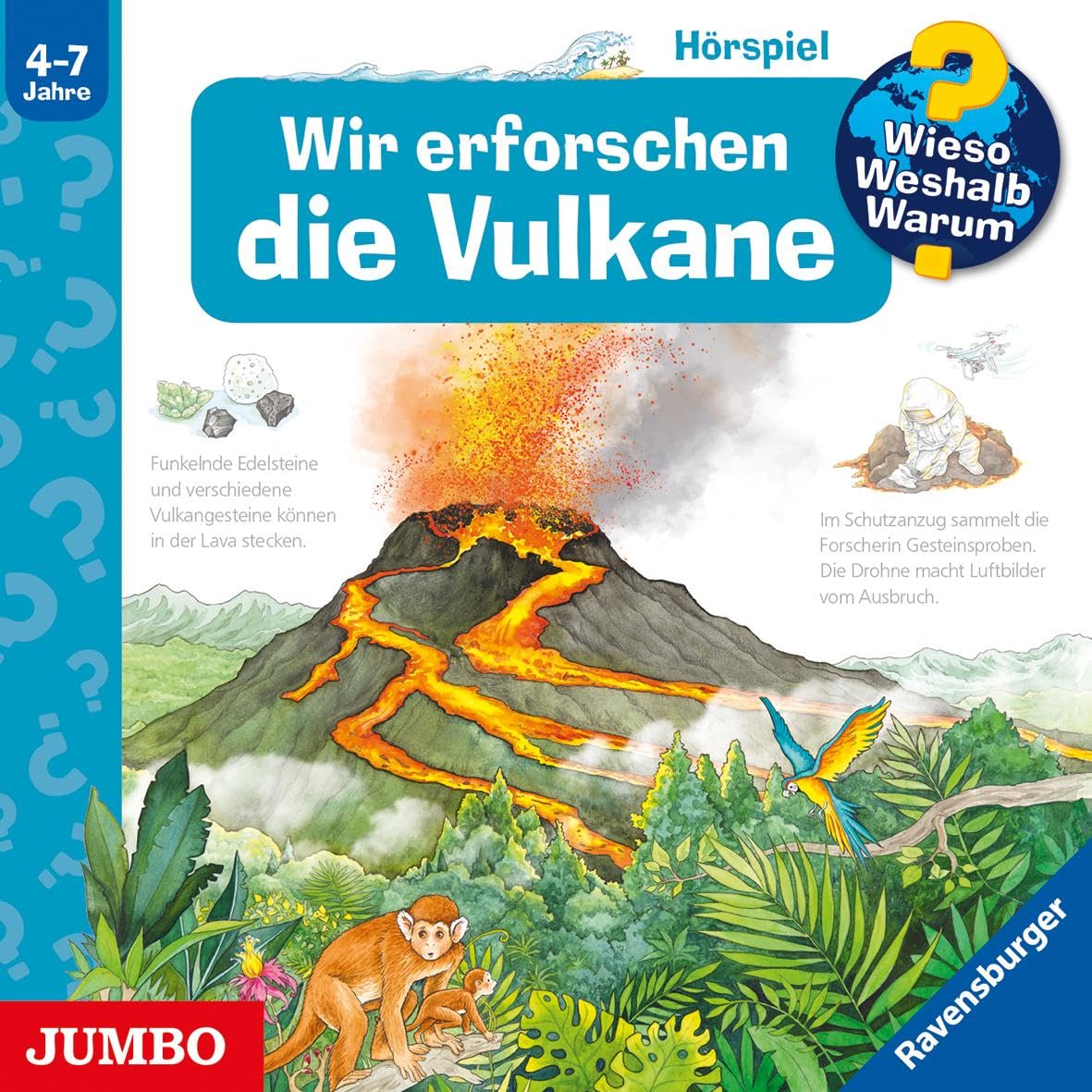 Wieso? Weshalb? Warum? Wir erforschen die Vulkane Non-fiction